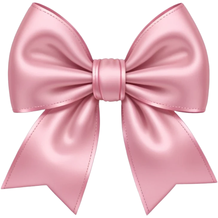Light pink bow  emoji