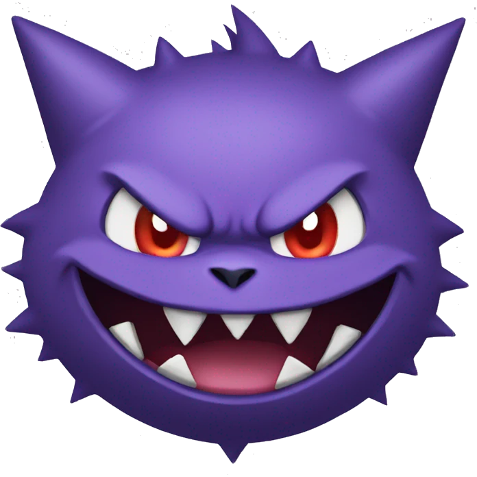 Gengar pokemon emoji