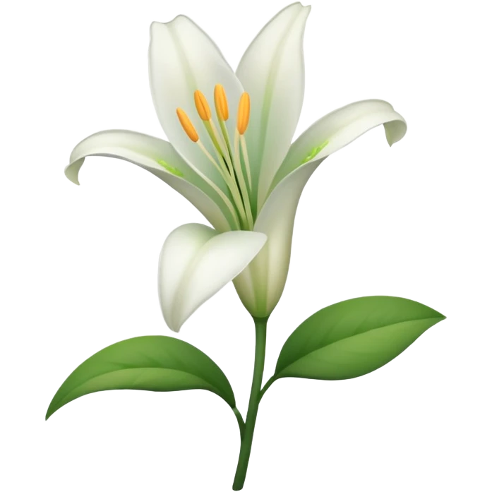 Lily flower  emoji