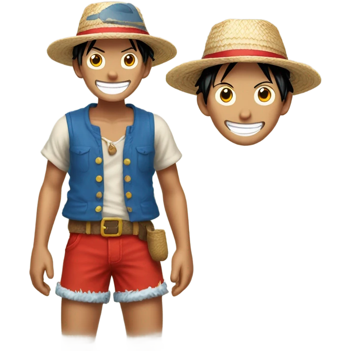 Luffy from One piece emoji
