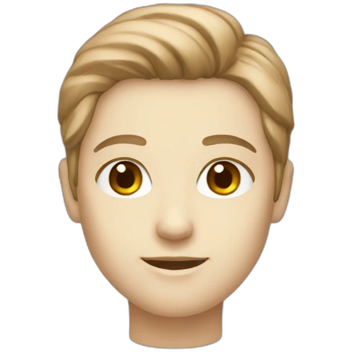brown hair pale skin product designer emoji