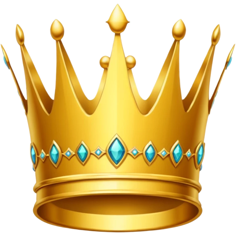golden crown emoji