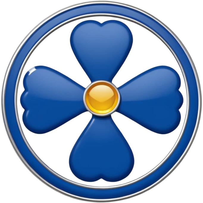 scotish blue pin emoji