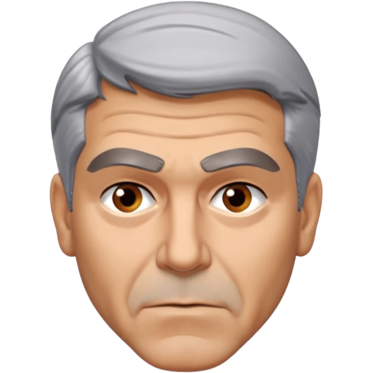 George clooney annoyed emoji