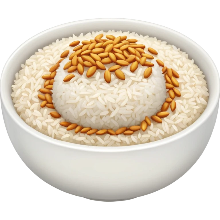 arroz blanco emoji