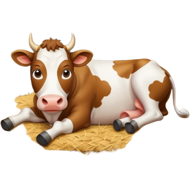 Корова заболела emoji