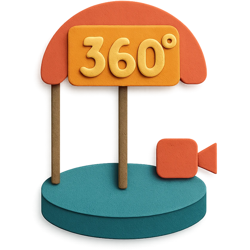 360 video booth emoji