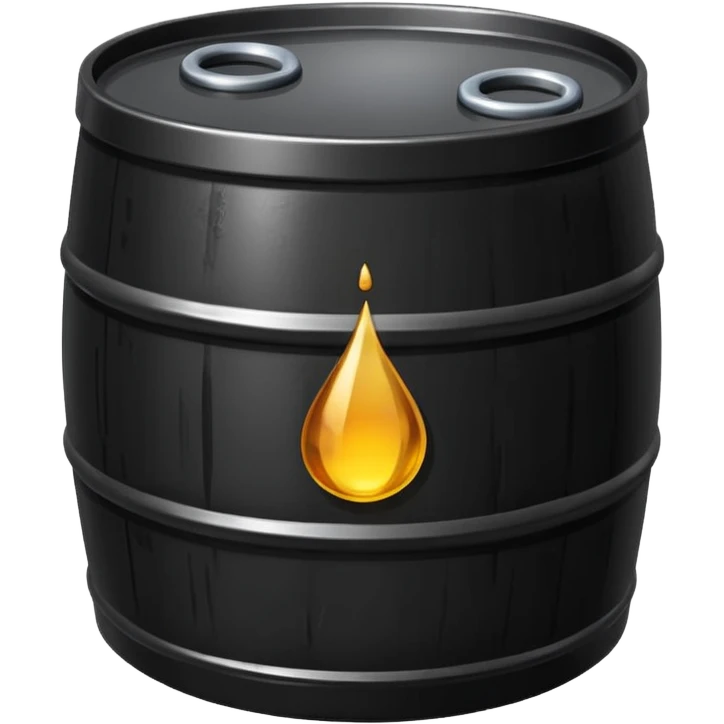 generate a realistic a barrel of oil emoji