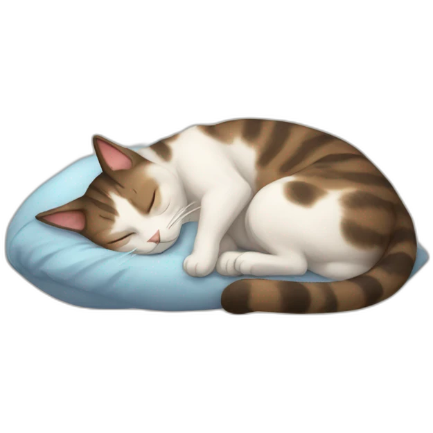 Cat sleep emoji