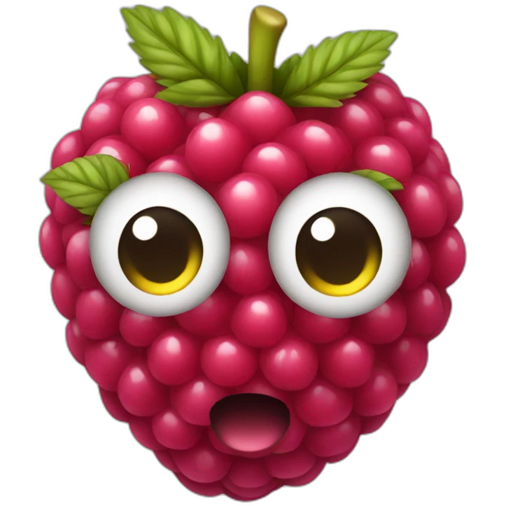 raspberry emoji