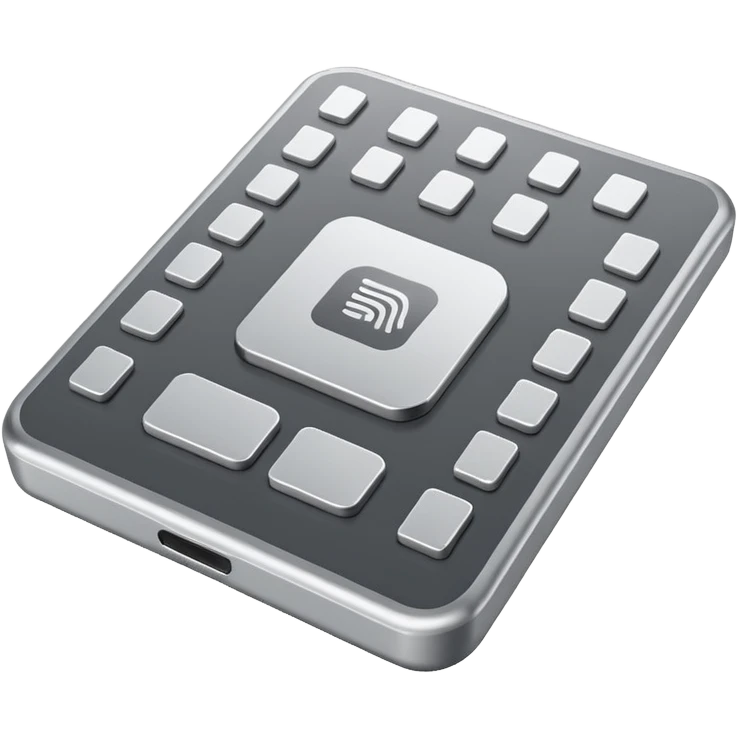 ASML semiconductor equipment，Silver gray, simple style emoji