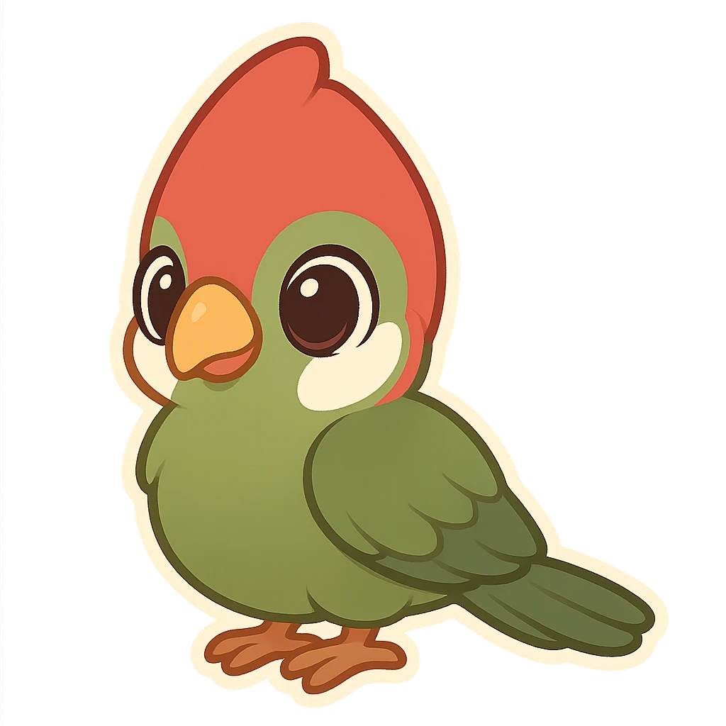 red-crested turaco emoji