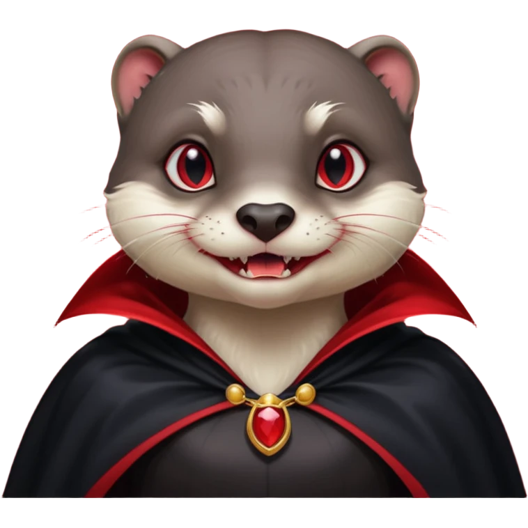 Female Vampire Otter emoji