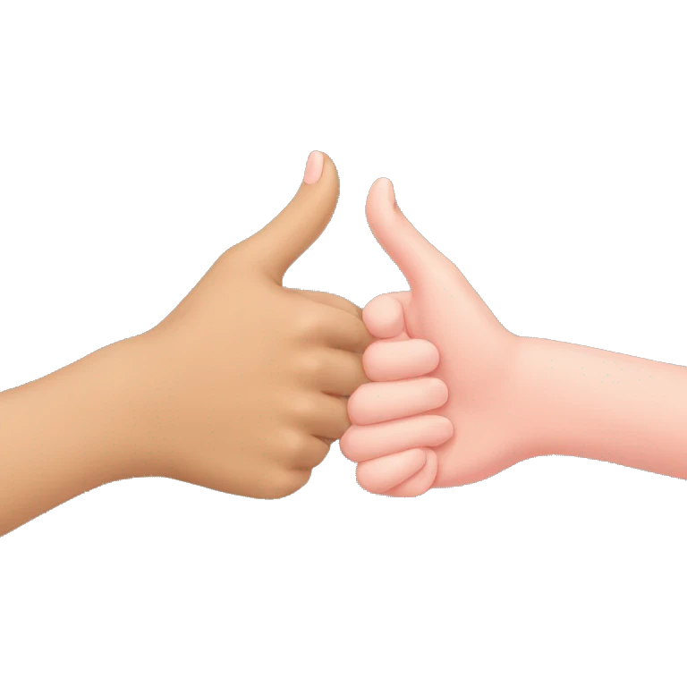 Pinky promise emoji emoji