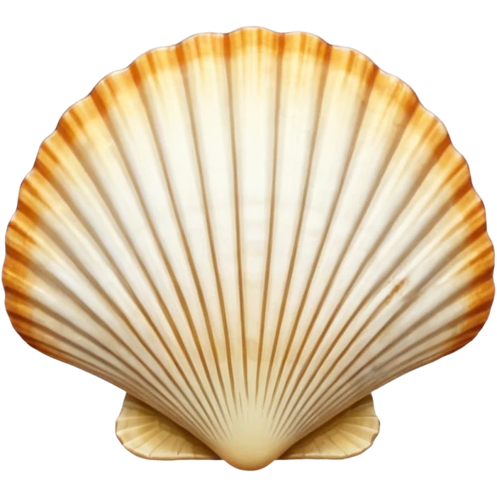 small scallop shell, Camino de Santiago emoji
