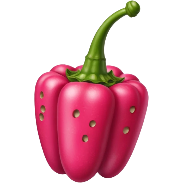 bright pink pepper scent emoji