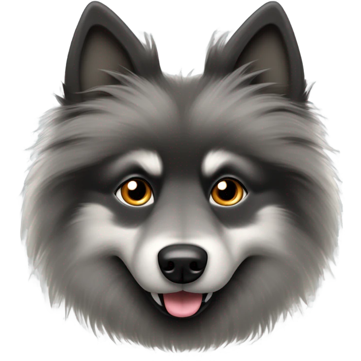 Keeshond emoji