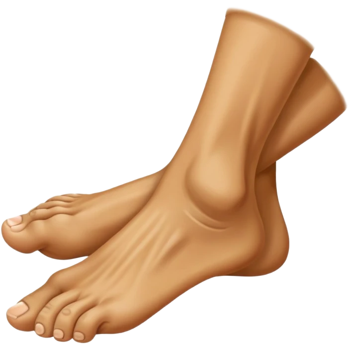 Smelling feet emoji