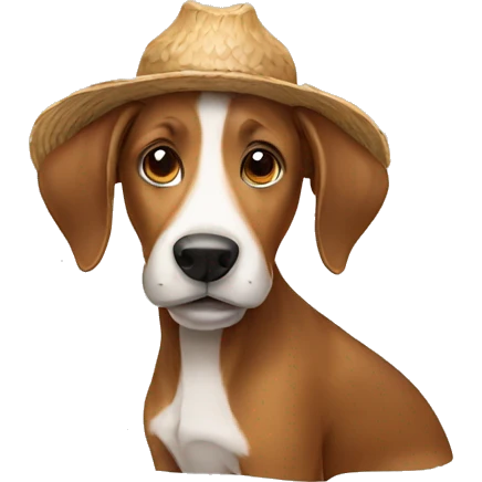 farmer dog  emoji