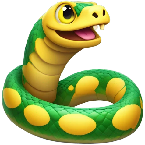 cute snake emoji