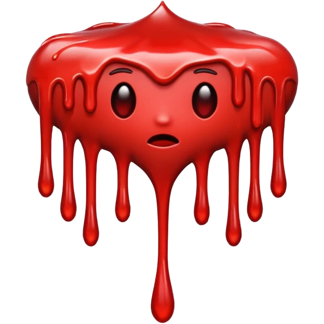 Bleeding emoji