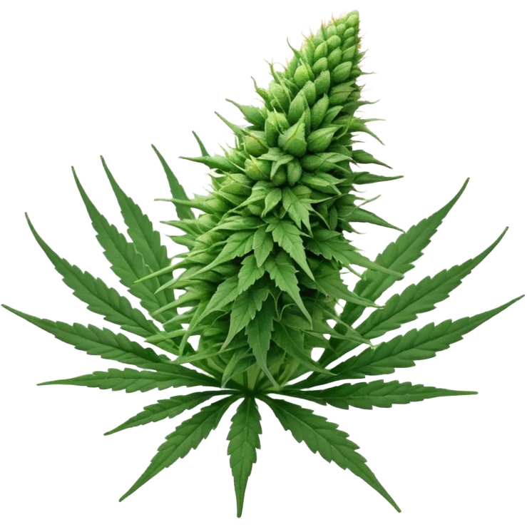 cannabis bud emoji