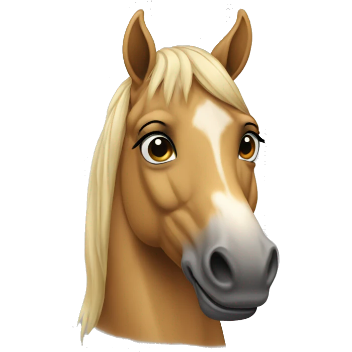 buckskin horse emoji