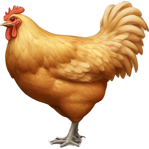 huge chicken emoji