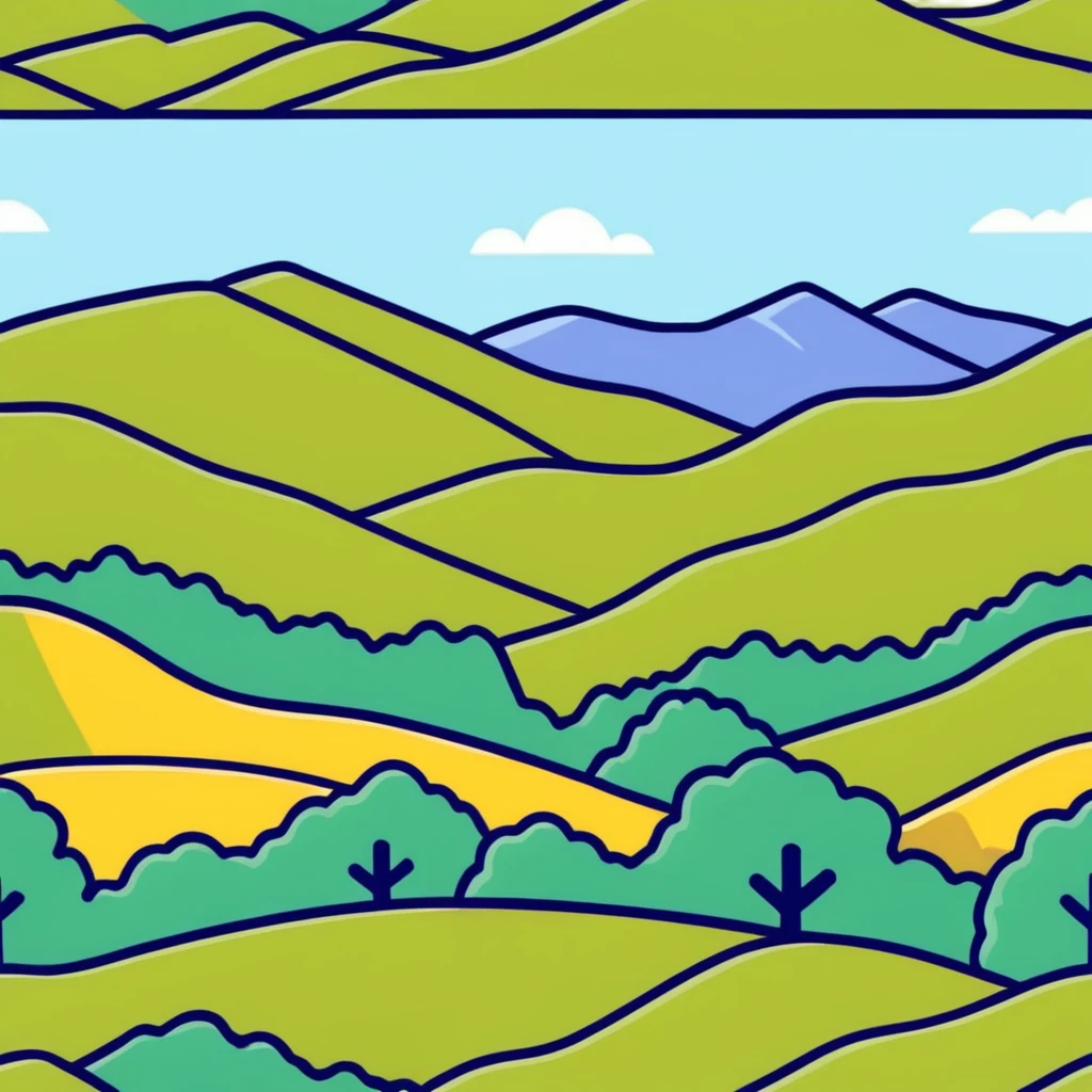 The hills of Scotland emoji