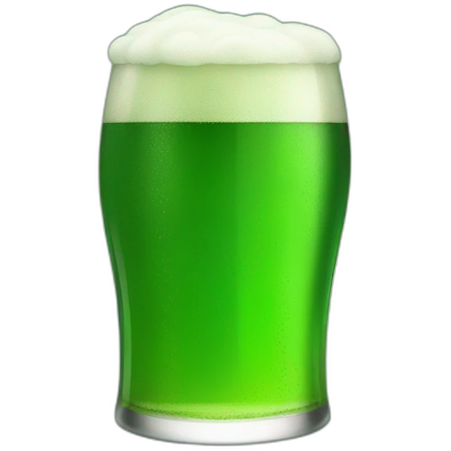 green Beer emoji