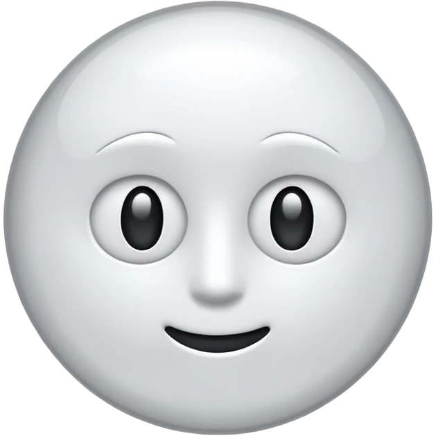 white vinyl emoji