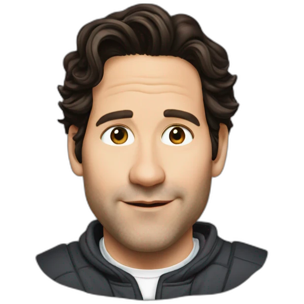 Paul Rudd in clueless emoji