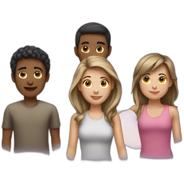 4 people emoji