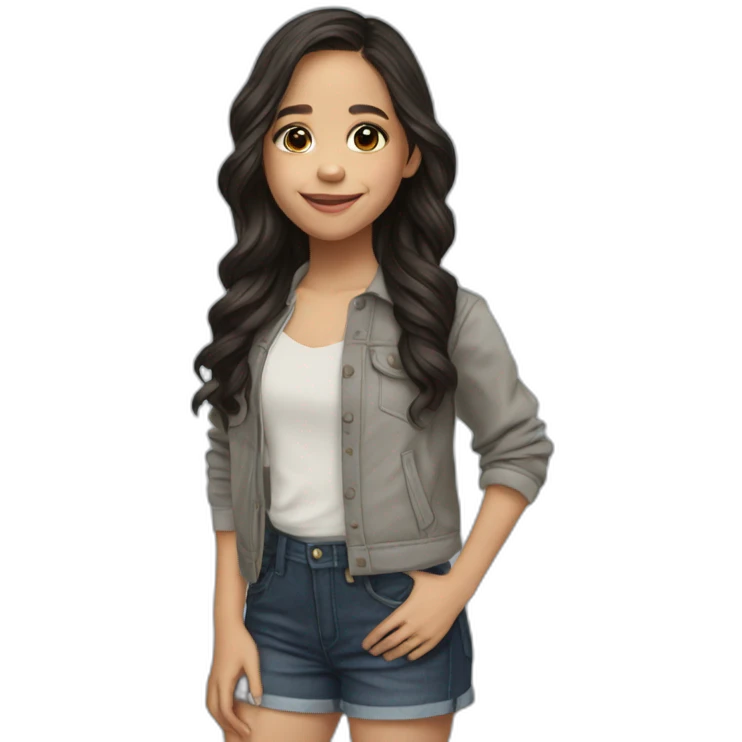 Réaliste Jenna ortega emoji