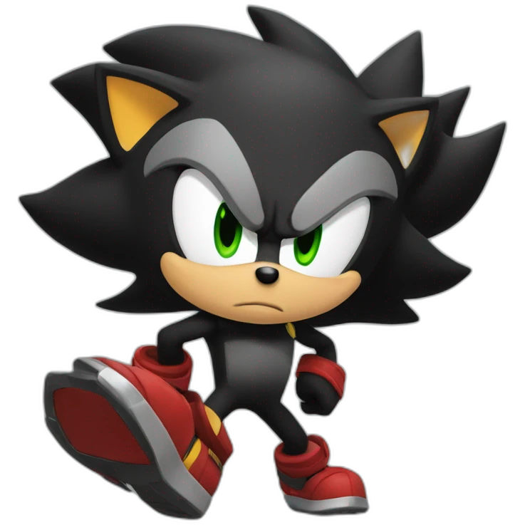 Shadow the hedgehog emoji