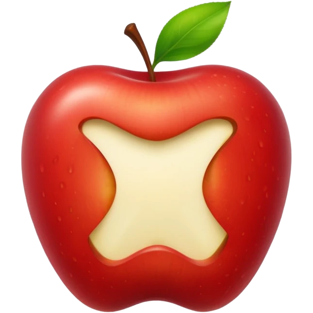 Apple corr emoji