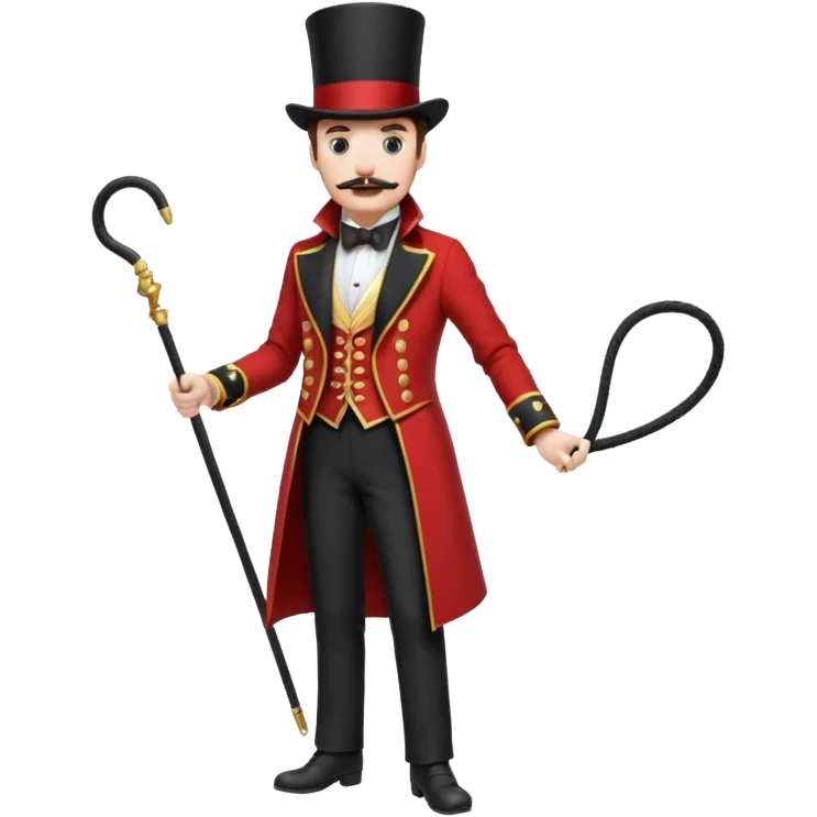 Ringmaster with Whip emoji