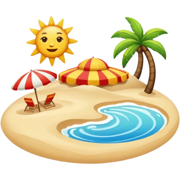 beach emoji