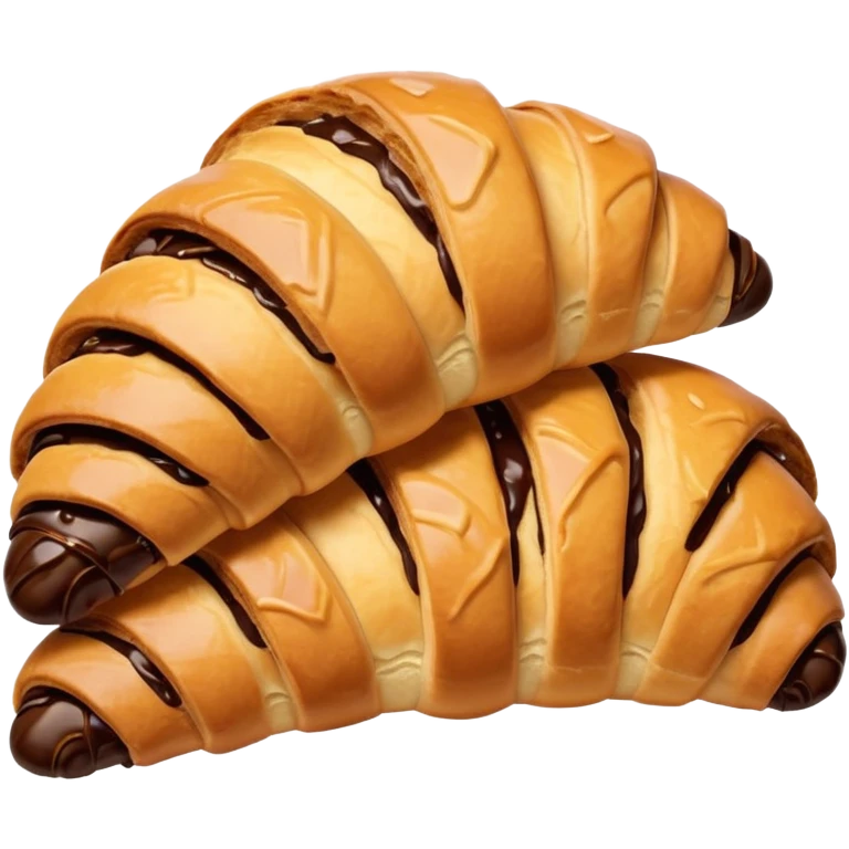 chocolate croissant  emoji