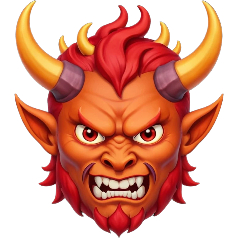 Satan from Christian Gods emoji