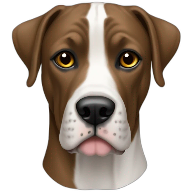 Dogo-argentino-con-mqnchas-negras-contento emoji