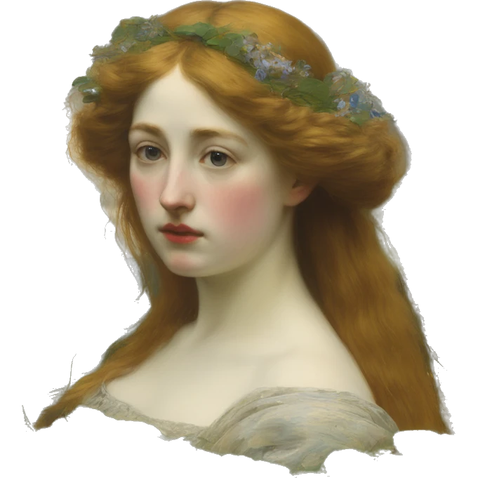 ophelia by John Everett Millais emoji