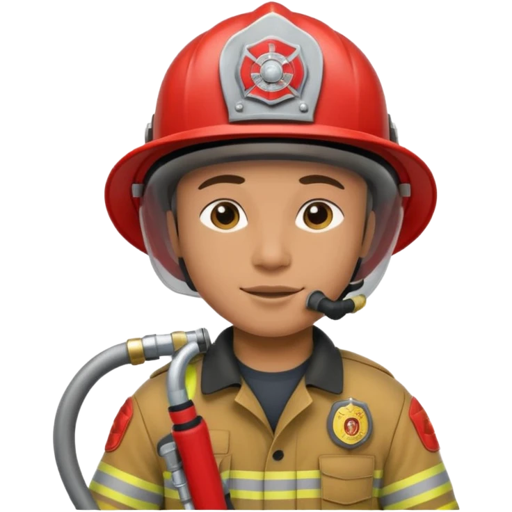 Firefighter with Hose emoji