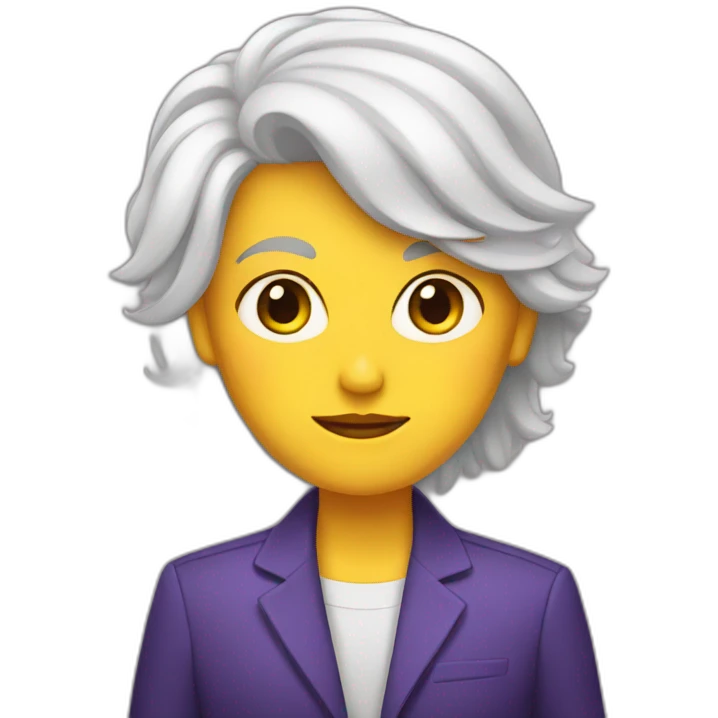 Trump as nonbinary women emoji