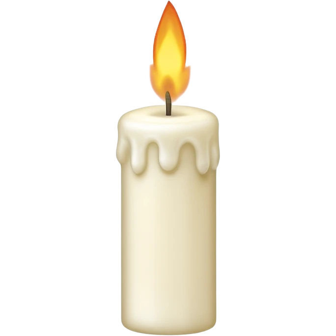 Letter € birthday candle  emoji