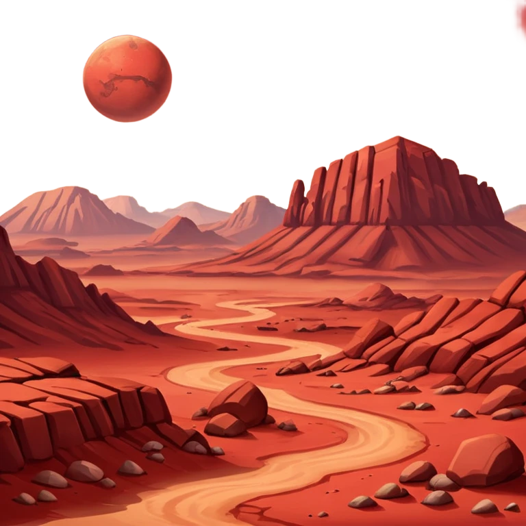 planete mars emoji