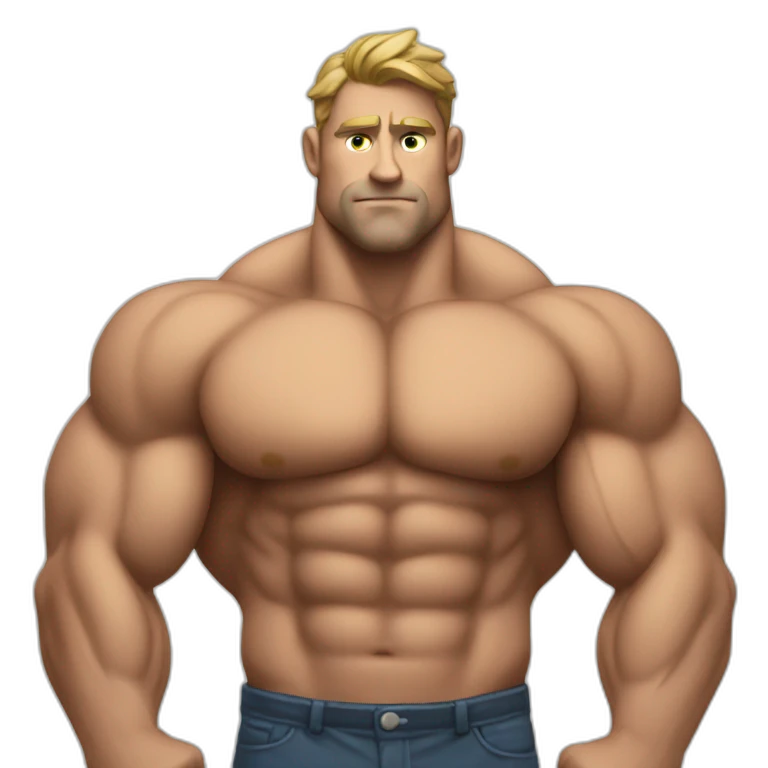 Gros muscle corp emoji