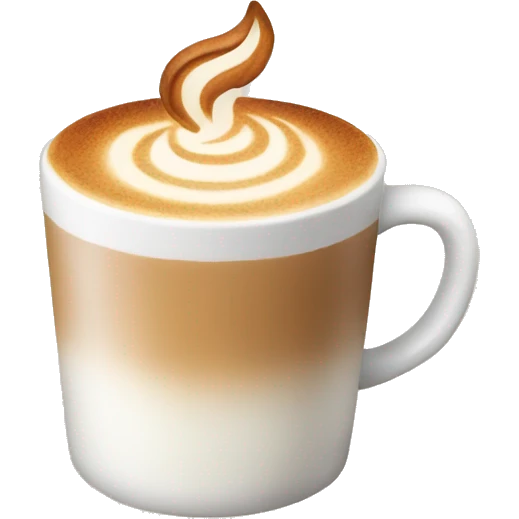Chai latte emoji