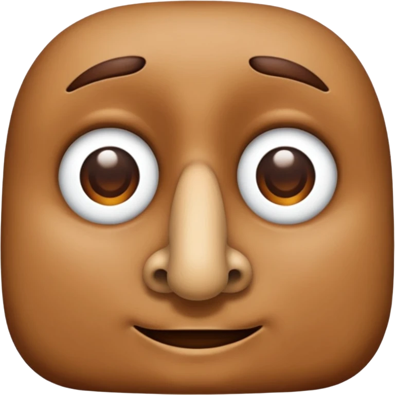 wooden nose emoji
