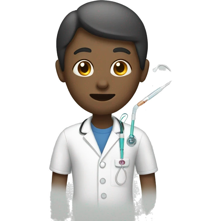 Person with feeding tube emoji